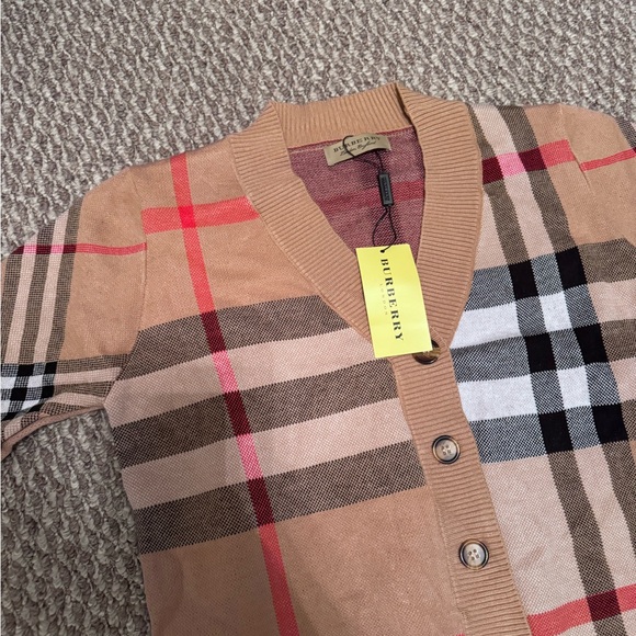 Source Unknown Sweaters - Sold Multicolor Checkered Cardigan